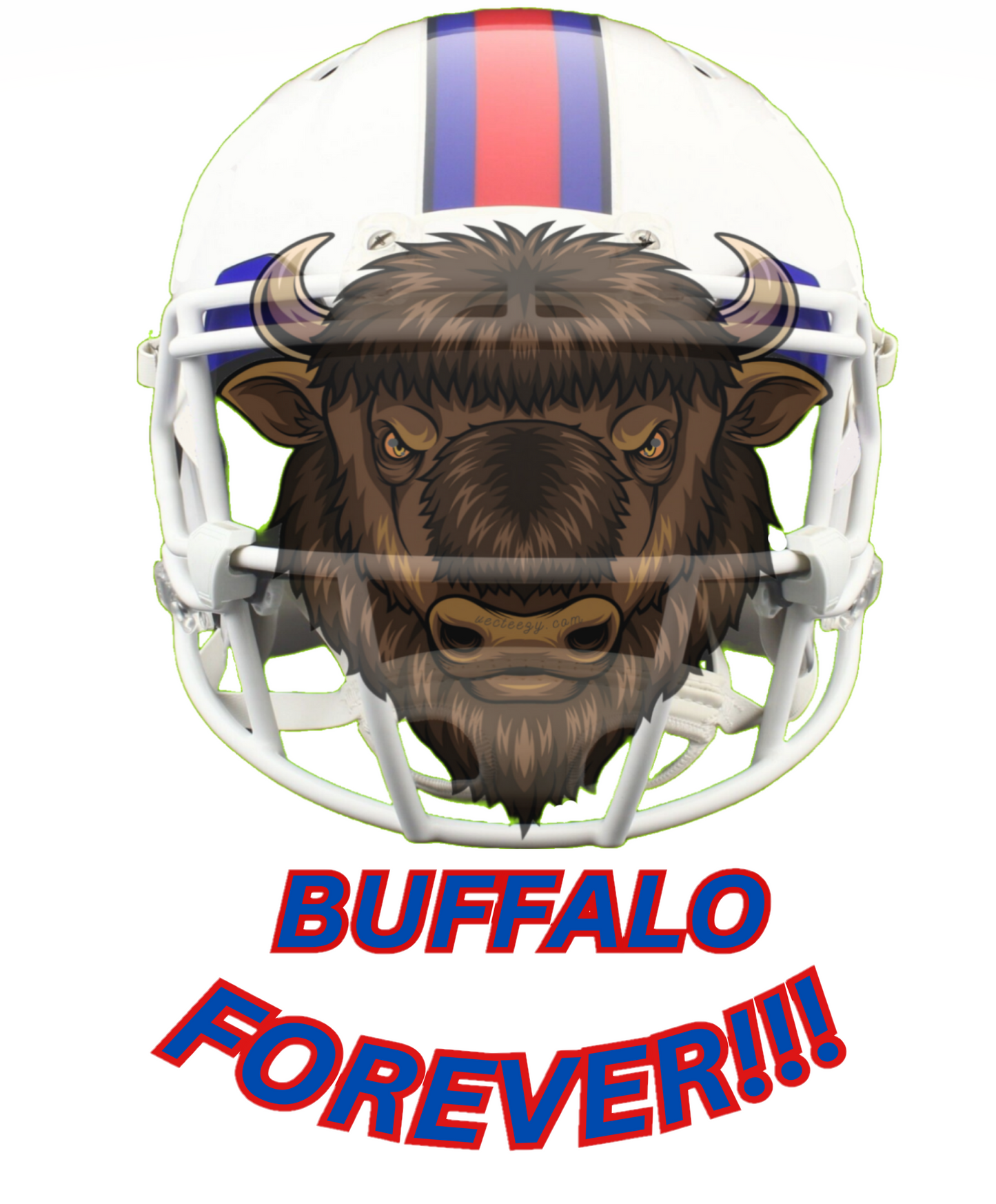 Buffalo Forever--Classic Unisex Crewneck Sweatshirt